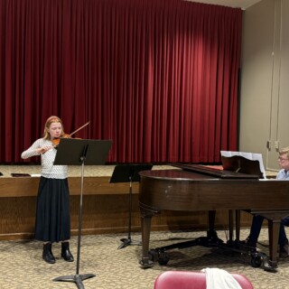 Pie Day Violinist