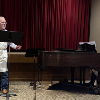 Donald and Dale performing