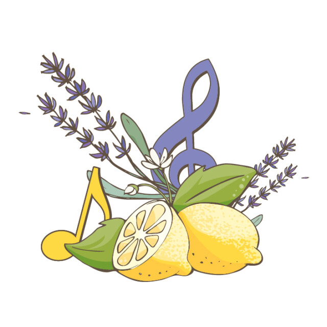 LAVENDER AND LEMONS ART ONLY